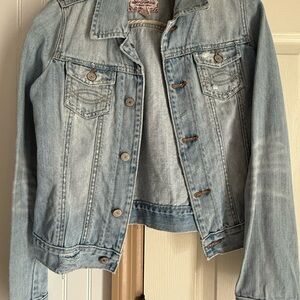 Abercrombie & Fitch Light Blue Denim Jacket